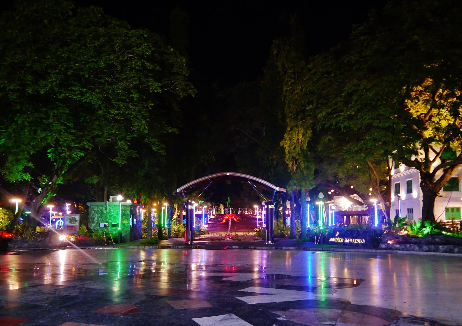 Der Sultanspark in Malé