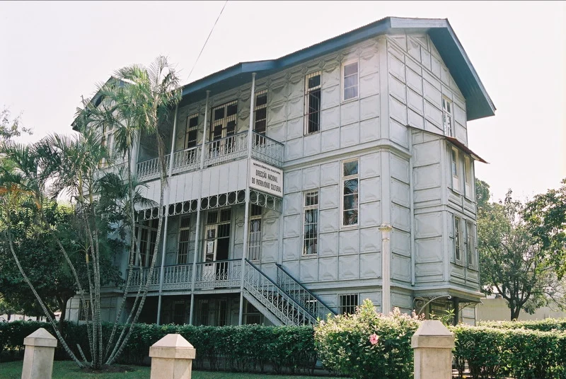 Die Casa de Ferro in Maputo, ein Haus aus Eisenplatten