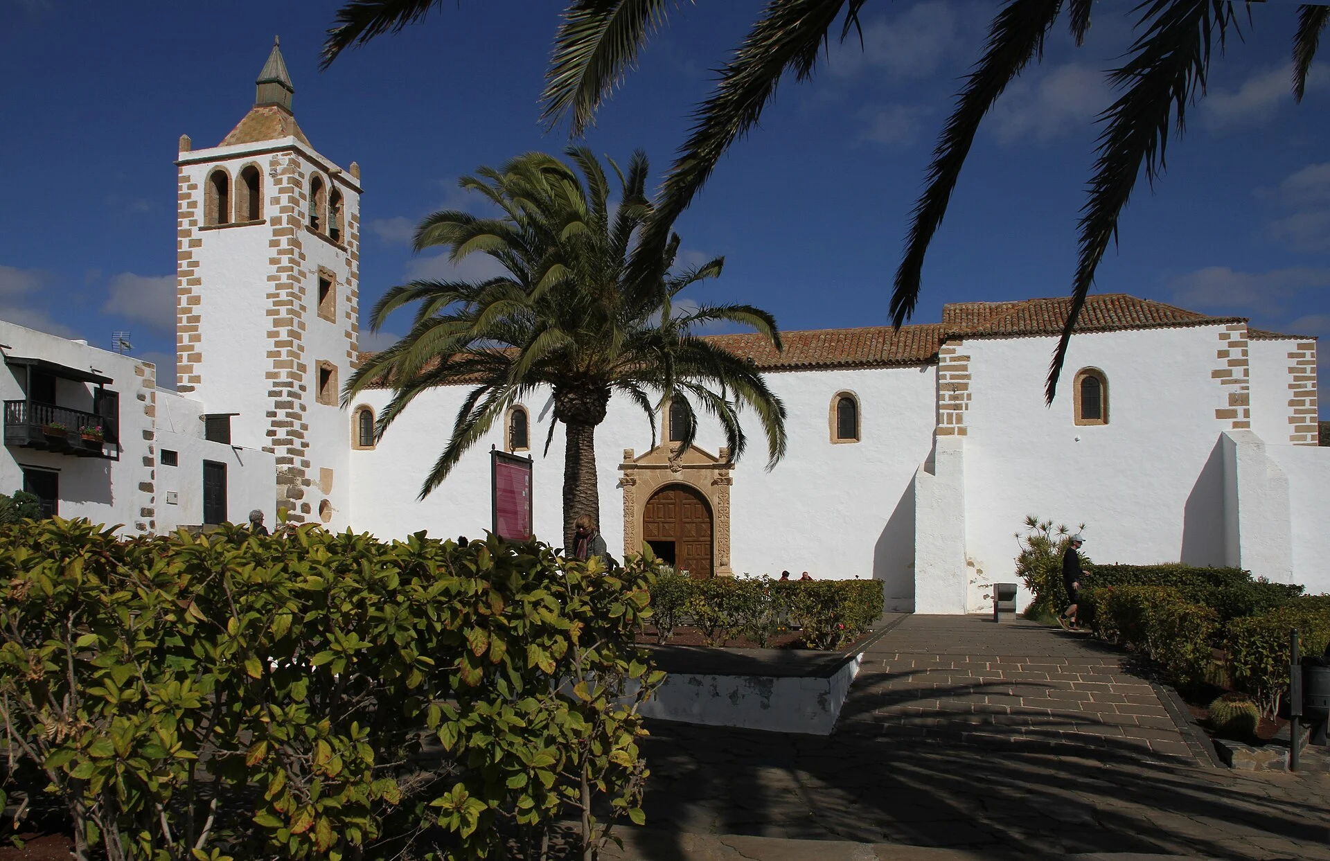 Die Kirche Santa María in Betancuria auf Fuerteventura