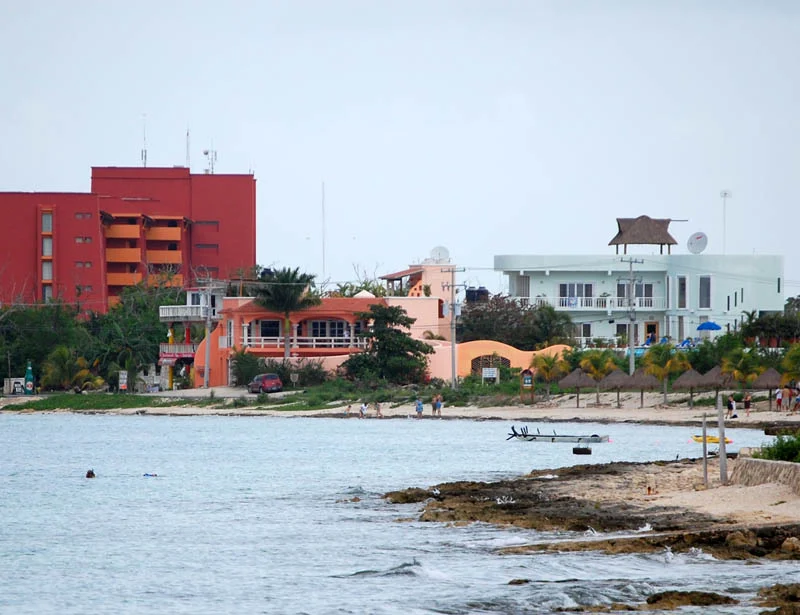Die Küste am Chankanaab-Park auf Cozumel