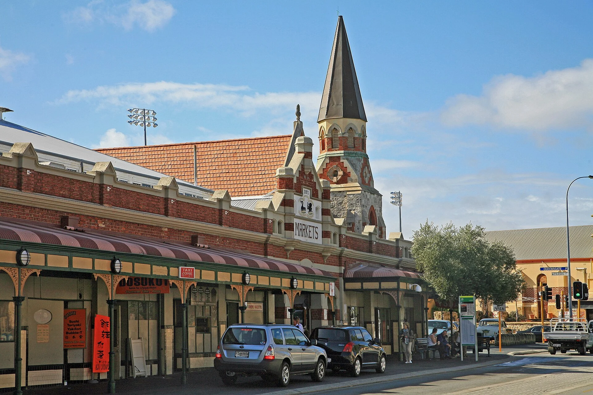 Das Marktgebäude der Fremantle Markets von 1897