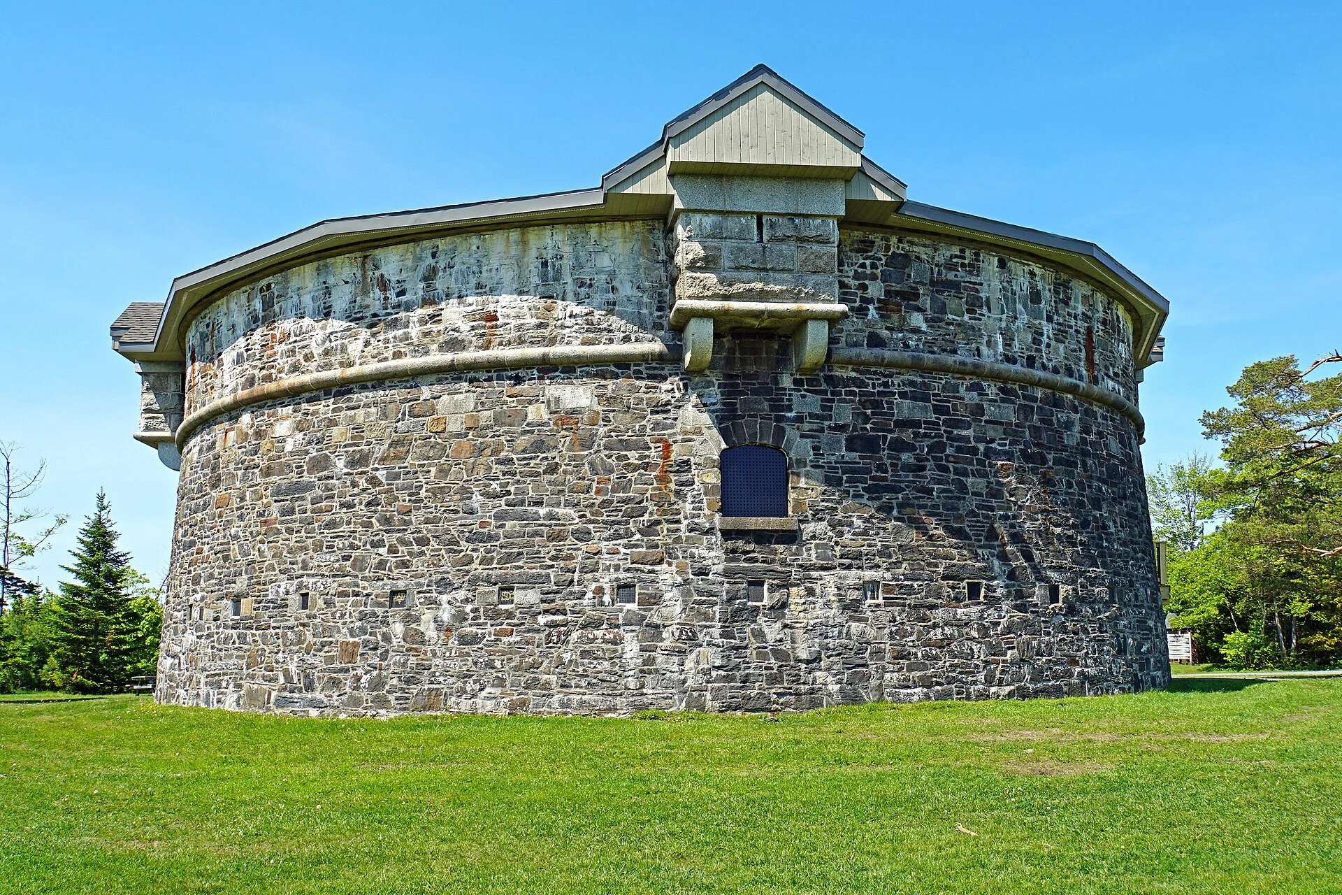 Der Prince of Wales Tower von 1796 im Point Pleasant Park in Halifax
