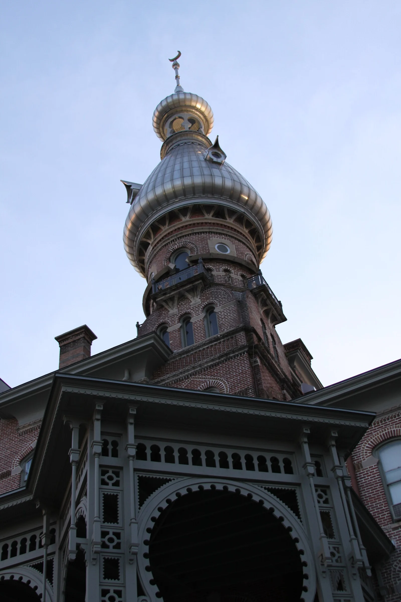 Das Minarett des ehemaligen Tampa Bay Hotels von 1891