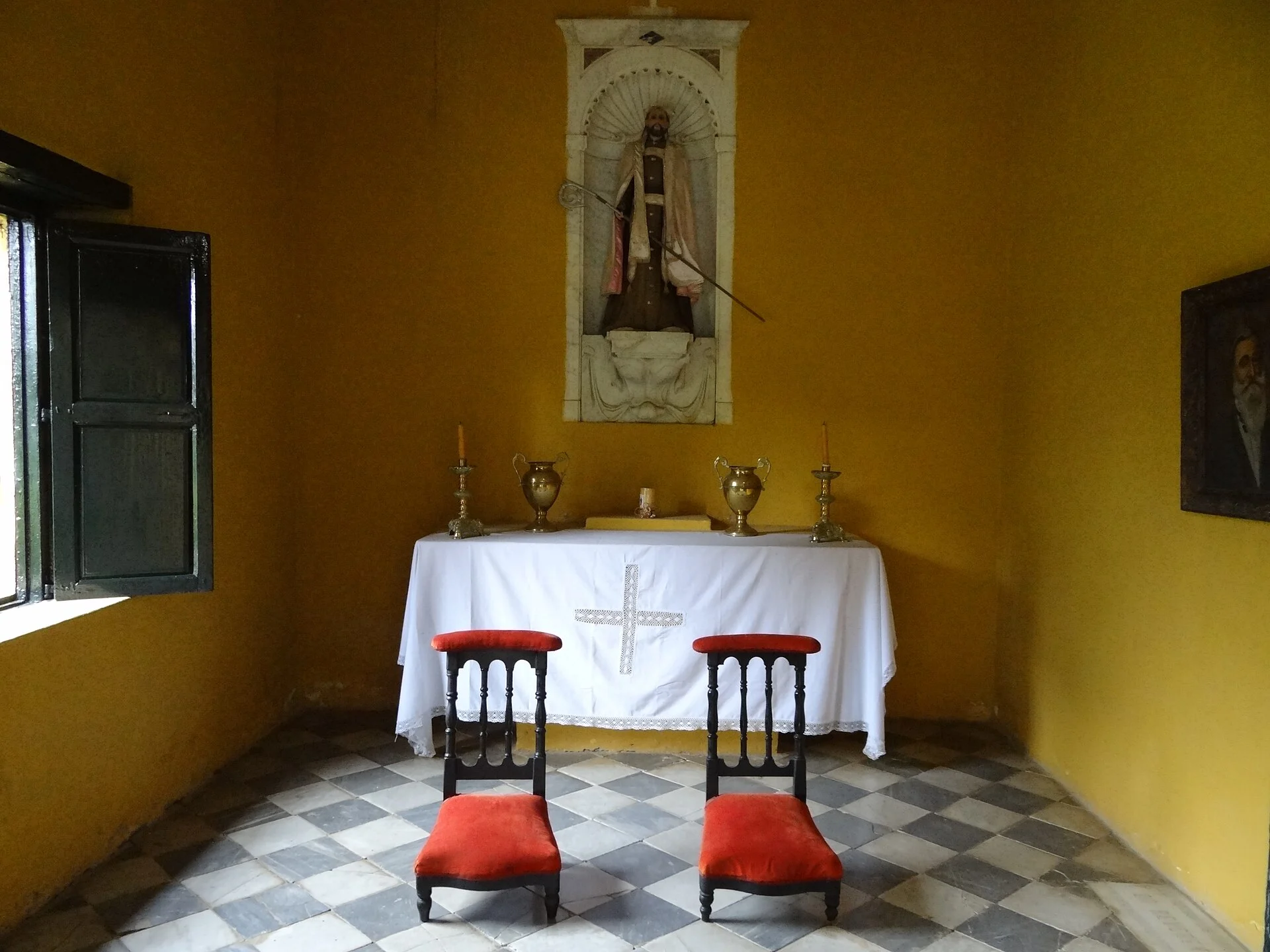 Die Kapelle in der Quinta de San Pedro Alejandrino bei Santa Marta